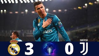 Real Madrid 3 x 0 Juventus ■ (Ronaldo's bicycle kick) | Extended Highlight & Goals | 2017-18