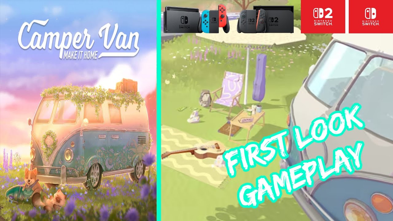 Camper Van: Make it Home – Nintendo Switch / Switch 2 Gameplay