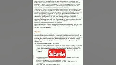 12th HSC board EVS project (arts/commerce/science) TOPIC- WATERSHED DEVELOPMENT PROGRAM