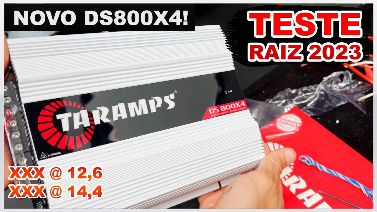 Taramps DS800x4 4-Channel Amplifier Module - Power Test 2023 - YouTube