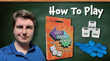 How to Play Left Right Center | Learn to Play Board Games #WEGames