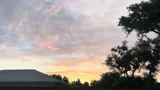 Full video of a thick atmosphere sunrise Florida East Coast ￼