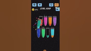 Water Color Sort Level 6387