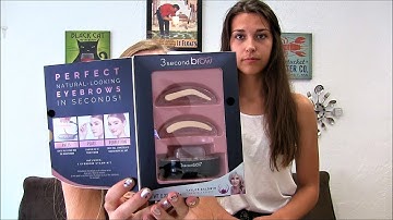 3 Second Brow Eyebrow Stamp! | As Seen on TV! | A Closer Look