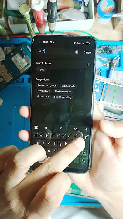Remove anything covering this area | Pocket mistouch prevention