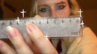 lofi asmr! [subtitled] measuring your face!
