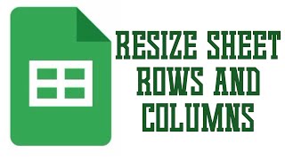 Resize Rows and Columns Width in Spread Sheet