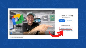 What is companion mode for Google Meet?