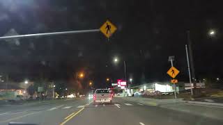 Driving Richland, WA | WSU Tri-Cities to Gage at Night