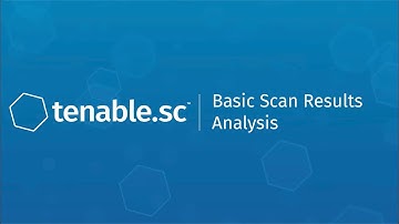 Basic Scan Results Analysis in Tenable.sc
