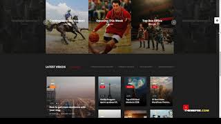 Vividly Video Blog WordPress Theme magazine vlog Website Builder