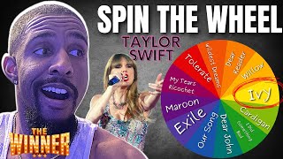 Reacting To Random TAYLOR SWIFT Songs - Spin The Wheel Edition Pt. 1 (Music Producer Reacts)