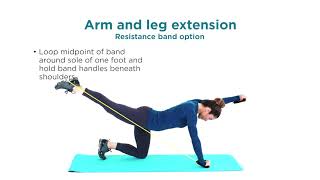 Arm and leg extension