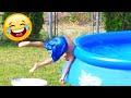 Videos De Risa 2020 nuevos 😂 Videos Graciosos - Niños chistosos jugando piscinas - Pool Fails