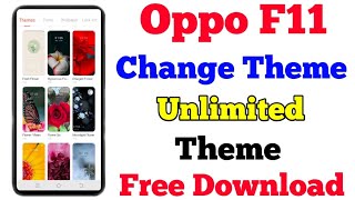 Oppo F11 Theme Kaise Change Kare || How To Free Download Theme On Oppo F11 || Technical Azamgarh screenshot 2
