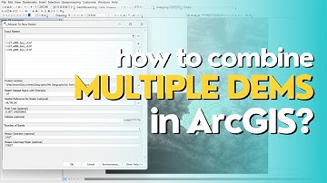 How to combine multiple DEMs?