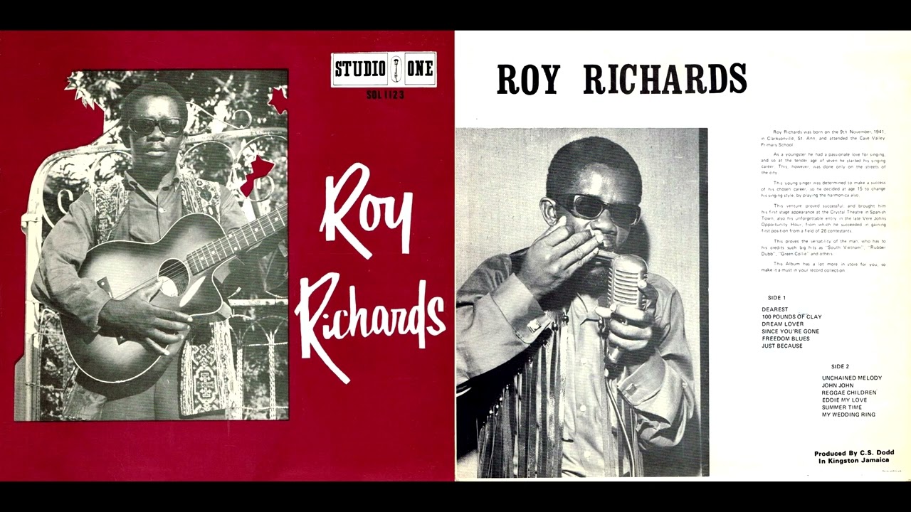 Roy Richards - Dream Lover (Reggae, Bobby Darin Cover) - YouTube