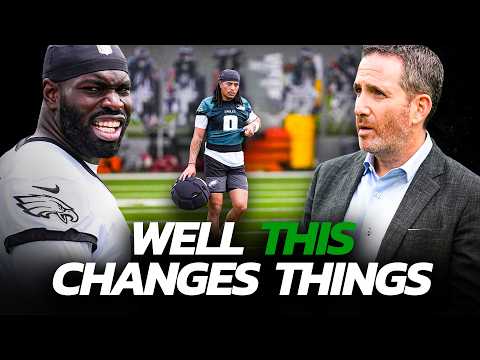 Things just took an INTERESTING turn at Eagles camp… Jalen Carter dominates + Veteran WR shines!