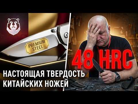 Blade Hardness Testing—IT’S A SHOW! Heat Treatment of Chinese Knives