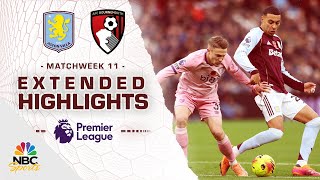 Celebrity Aston Villa v. Bournemouth | PREMIER LEAGUE HIGHLIGHTS | 11/9/2025 | NBC Sports Net Worth