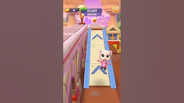 Funny Fails / Talking Tom Hero Dash Rush Vs Time Rush Vs Gold Run Android iOS Gameplay #Shorts