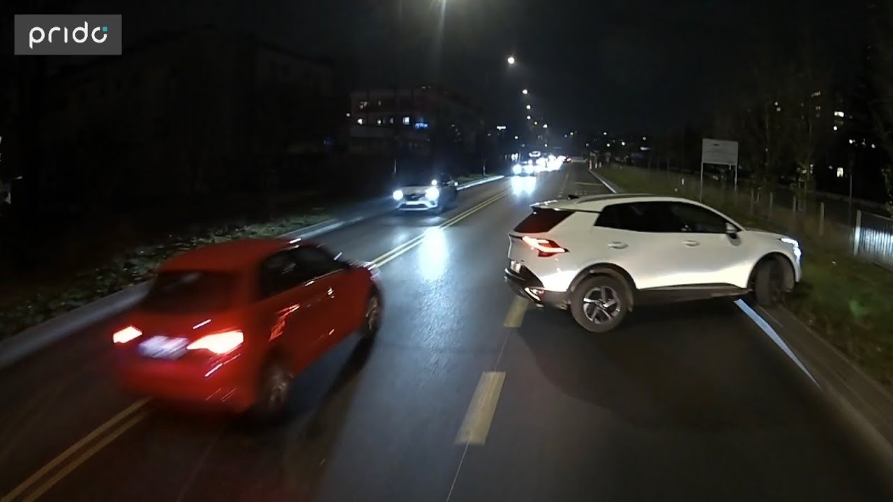 230 kompilacja kierowców na Warszawskich ulicach 