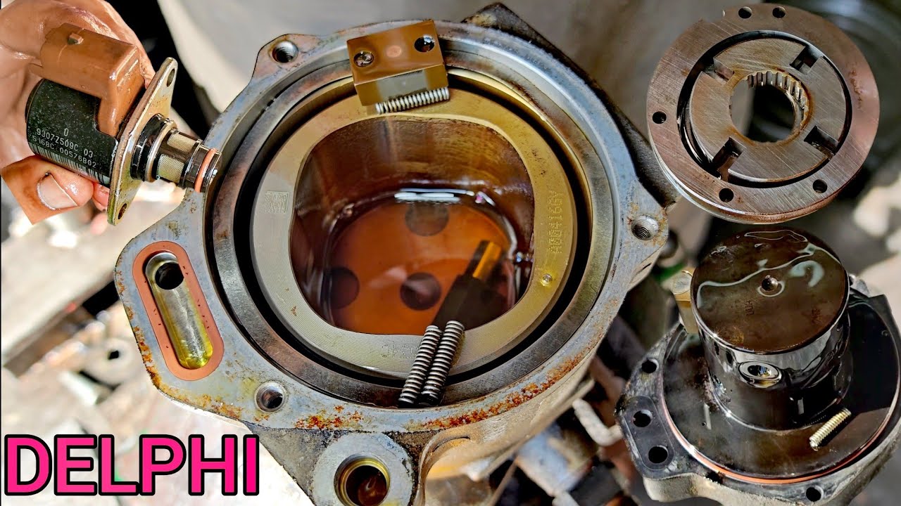 How to Hyundai kia Delphi fuel injection pump clean - Delphi fuel injection pump repair 