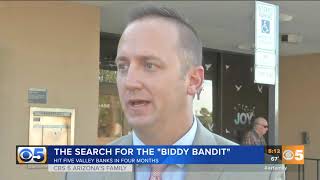 VIDEO: FBI looking for serial bank robber