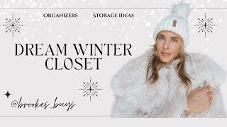 Winter Closet Organizing Essentials