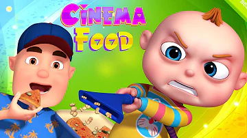 Too Too Boy Cinema Food Episode | Cartoon Animation For Children | Funny Comedy Kids Shows