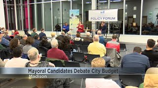 Madison Mayoral Candidates Debate City Budget