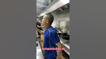 Bếp công nghiệp, bếp gas công nghiệp - hút mùi bếp công nghiệp, tum hút mùi