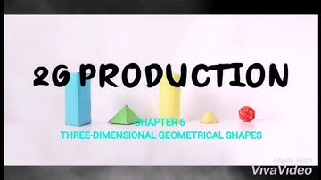 Form 2: Chapter 6: Three-Dimensions Geometrical Shapes