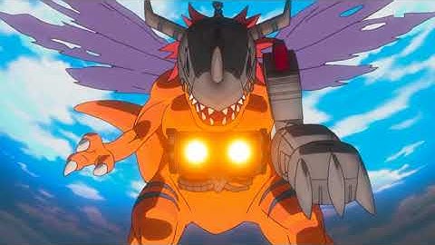 Digimon Adventure 2020 (ENGLISH DUB) Metalgreymon Digivolution