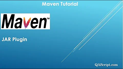 Maven Tutorial - Jar Plugin