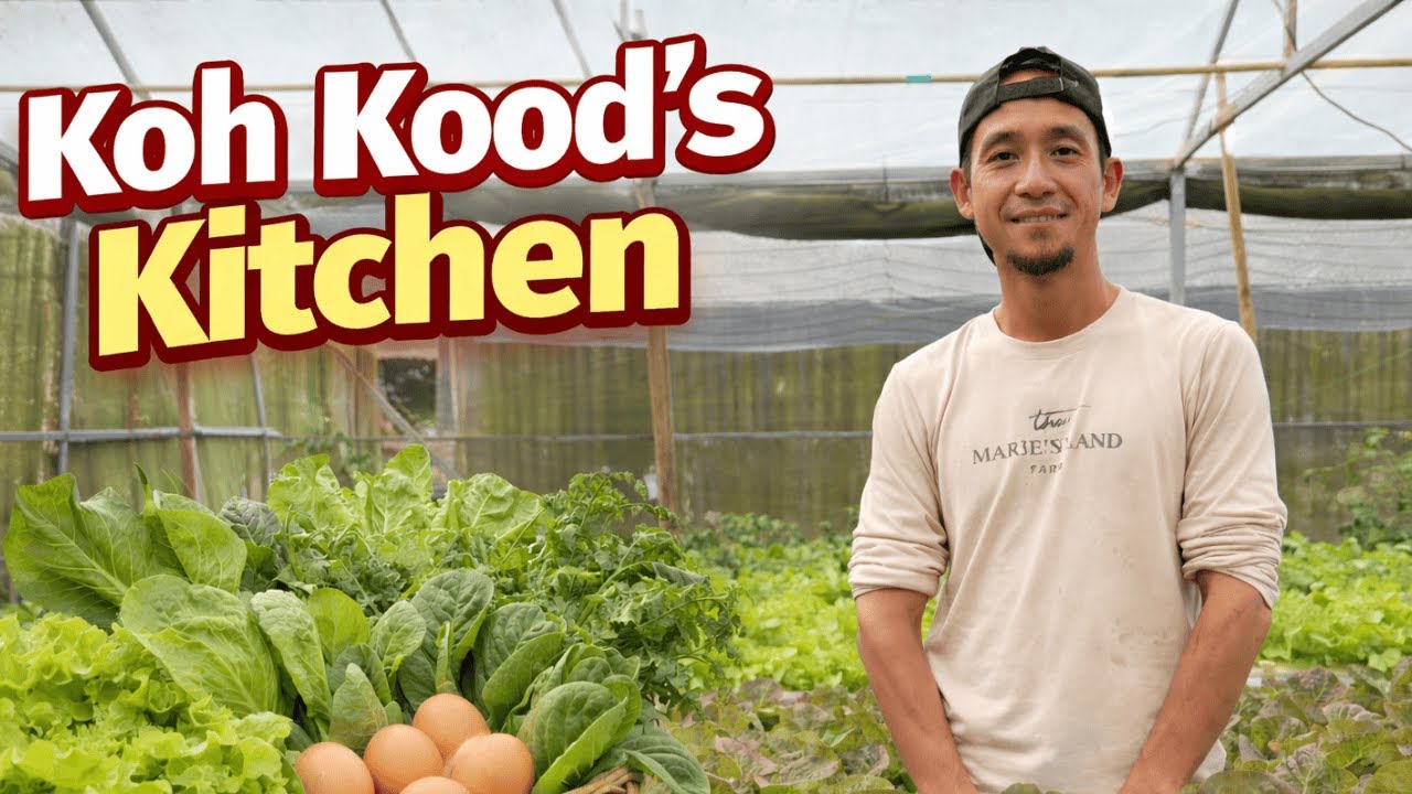 Кухня Ко Куда. Посещение органической фермы на тихом тайском острове.