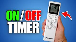 How To Turn OFF & ON Daikin AC Timer (Full Guide)