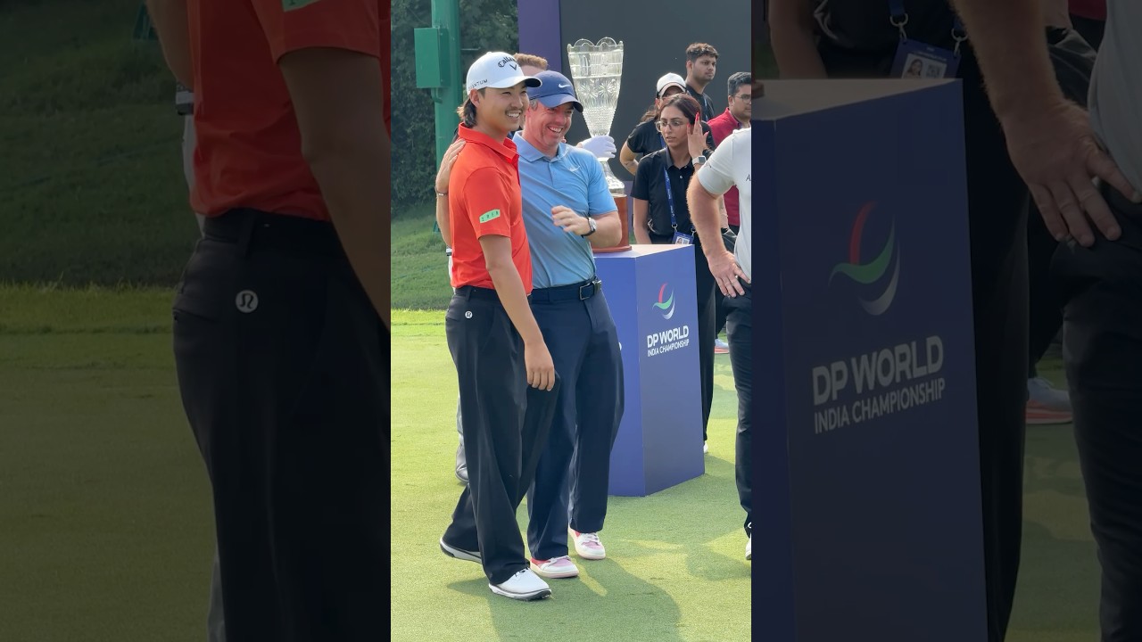 Rory McIlroy’s new look in India 😉