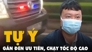 Triệu tập tài xế xe Land Cruiser tự ý lắp đèn ưu tiên, chạy tốc độ cao trên quốc lộ 1 screenshot 1