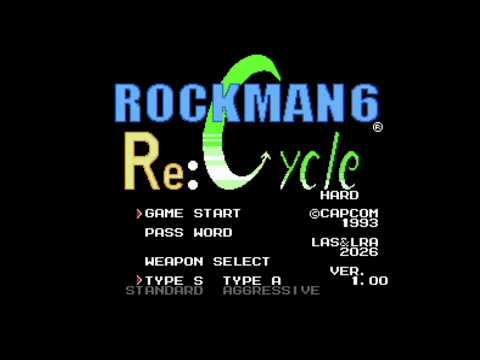Mega Man Hack Longplay - Rockman 6 Re:Cycle