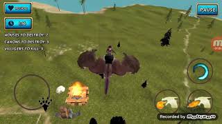 Fire Flying Dragon Simulator Warrior Sky Rider 3D #Android screenshot 3