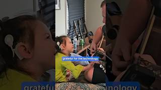 Little Girl Hears Daddy Play Guitar For First Time 