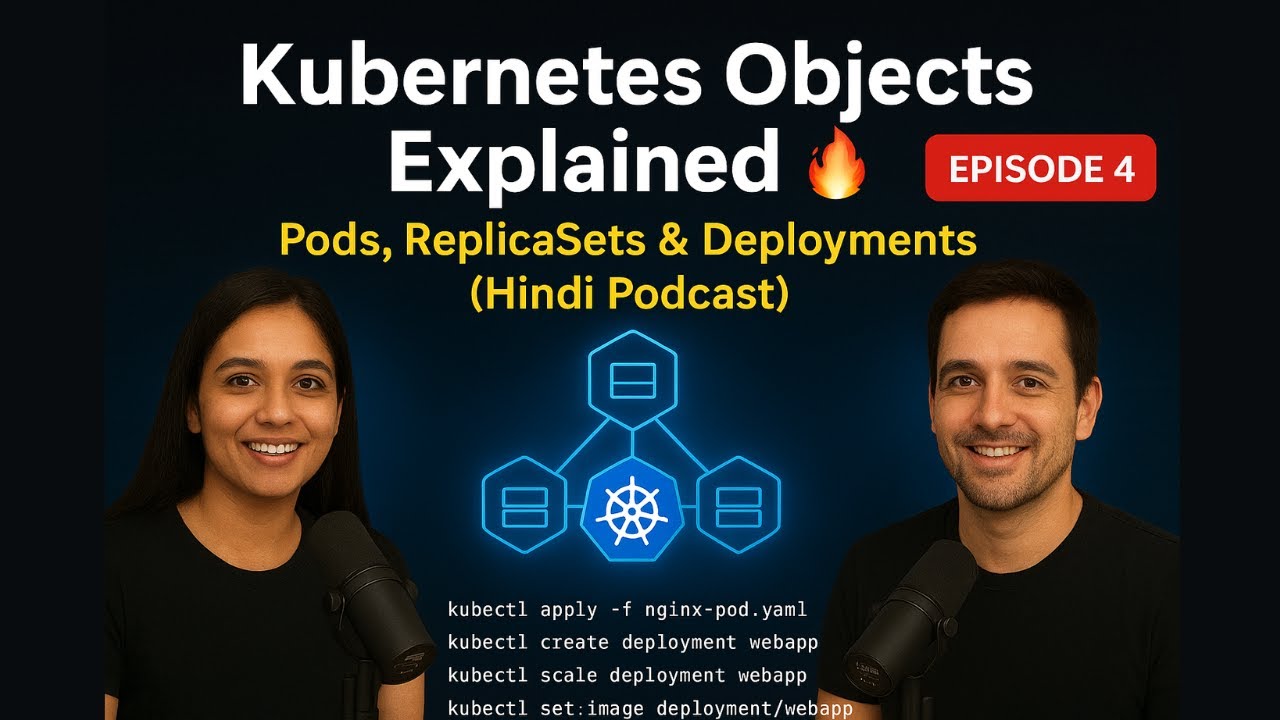 ⚙️ Kubernetes for Beginners in Hindi – Deploy Your First App Using Pods & Deployments!