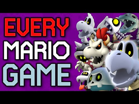 Ranking EVERY Mario Game By Their Dry Bones Usage