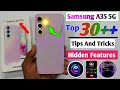 Samsung A35 5G Tips And Tricks / Samsung Galaxy A35 Top 30++ Hidden Features / samsung a35 features