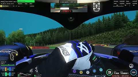 Assetto Corsa | RSS Formula Hybrid Alpine 2025 | Hotlap | Spa | Onboard