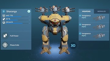 War robots: I got Sharanga!