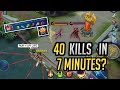 WORLD RECORD 40KILLS IN RANK GAME | MLBB