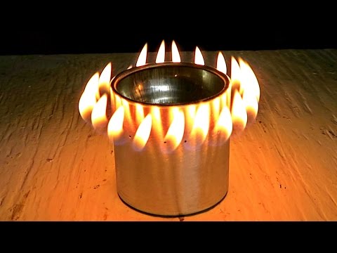 3 Alcohol Stoves Test and Review experiments for kids