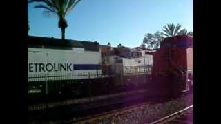 *RARE* MUST SEE! Metrolink Double Header!